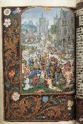 unknow artist Folio from the Mayer van den Bergh Breviary painting